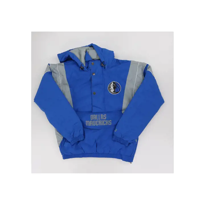 Dallas Mavericks NBA Équipe à domicile Demi-zip marine