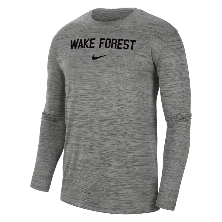 Wake Forest Demon Deacons NCAA Velocity Team Issue LS T-Shir