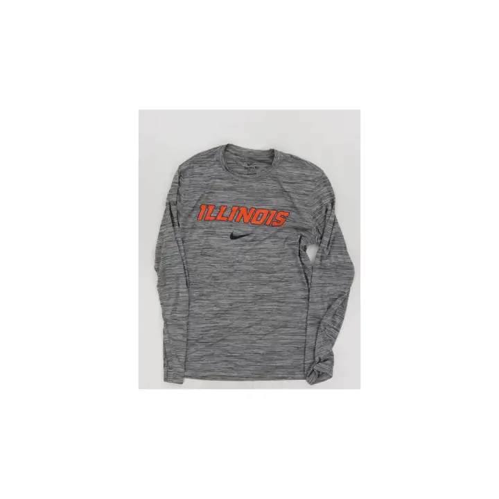T-shirt à manches longues Illinois Fighting Illini NCAA Velocity Team Issue