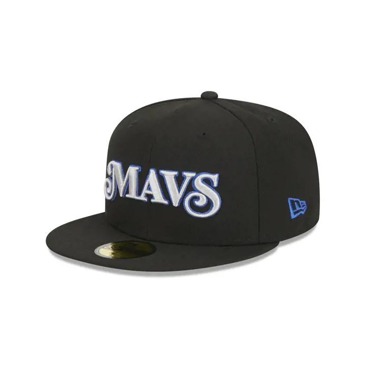 Dallas Mavericks NBA City Edition 2023 59FIFTY NOI/NOI/BLEU