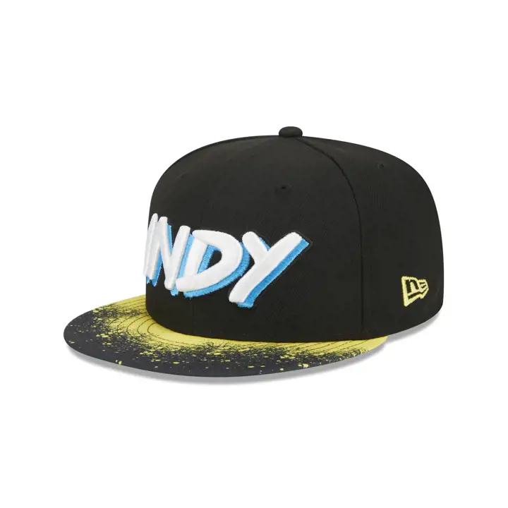 Indiana Pacers NBA City Edition 2023 59FIFTY BLK/BLK/BLEU