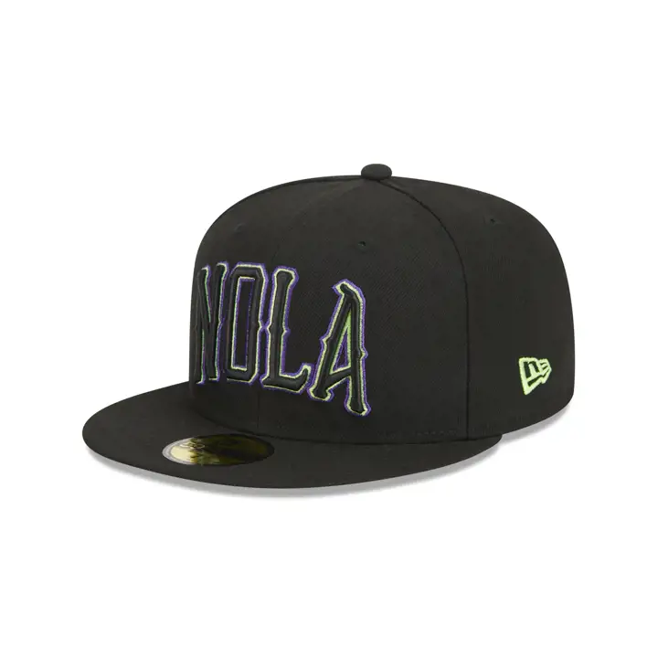 New Orleans Pelicans NBA City Edition 2023 59FIFTY NOI/NOI/G