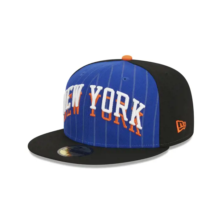 New York Knicks NBA City Edition 2023 59FIFTY BLEU/NOIR/ORANGE