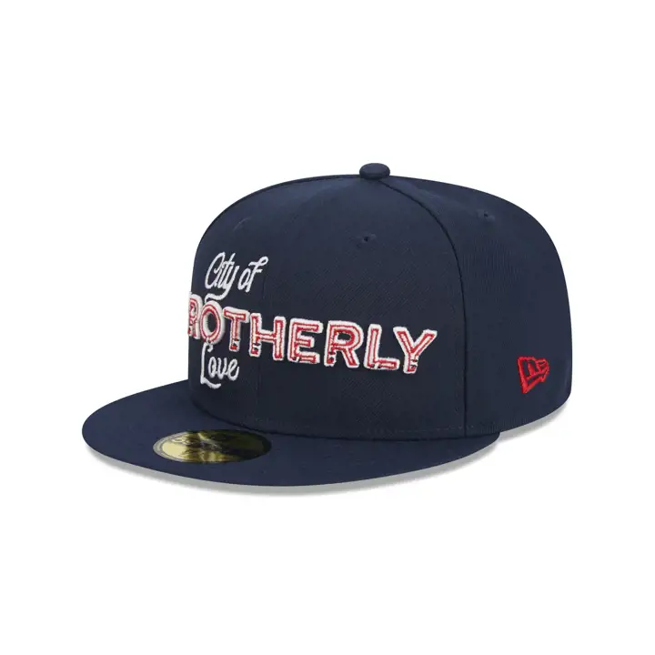 Philadelphia 76ers NBA City Edition 2023 59FIFTY MARINE/MARINE/R