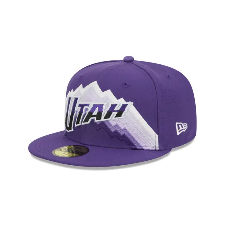Utah Jazz NBA City Edition 2023 59FIFTY VIOLET/VIOLET/GRIS