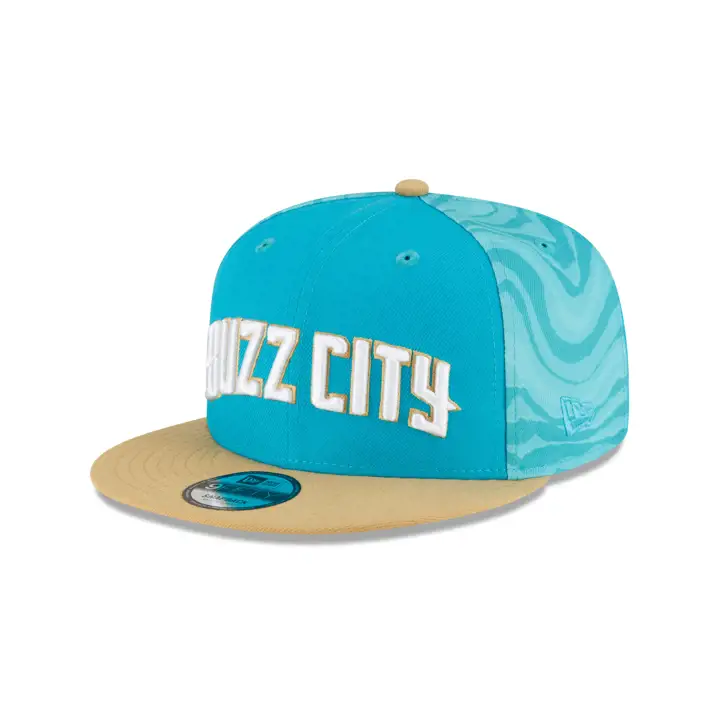 Charlotte Hornets NBA City Edition 2023 9FIFTY TURQUOISE/TURQUOISE/GRIS
