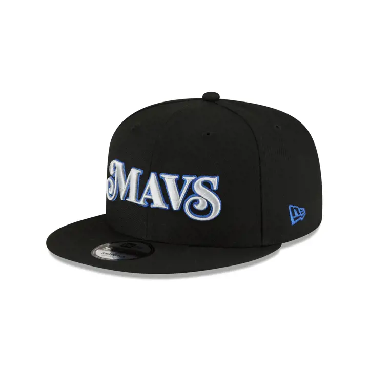 Dallas Mavericks NBA City Edition 2023 9FIFTY BLK/BLK/BLEU
