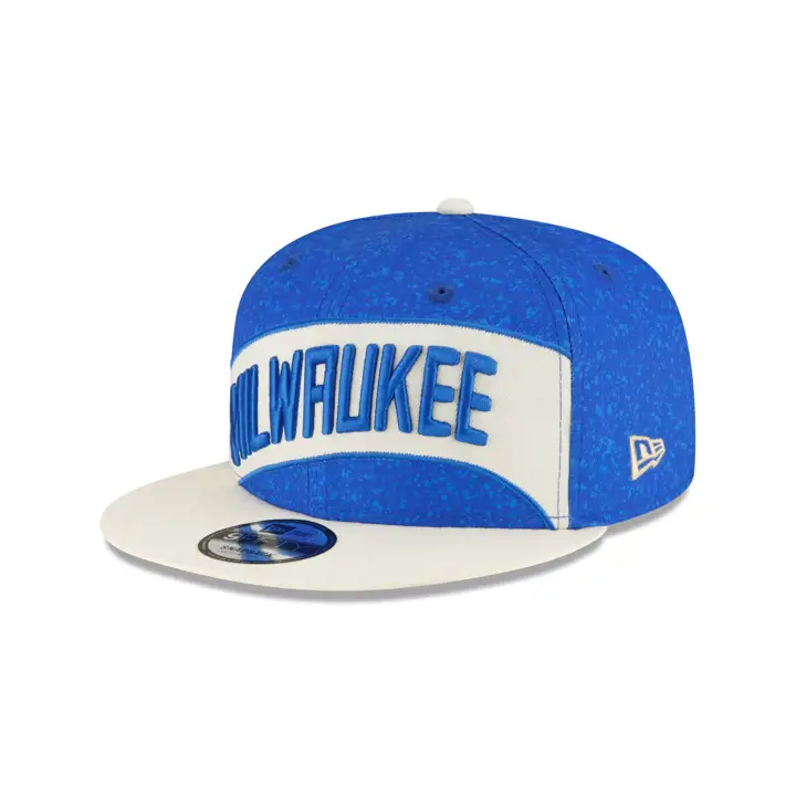 Milwaukee Bucks NBA City Edition 2023 9FIFTY BLEU/BRUN CLAIR/VERT