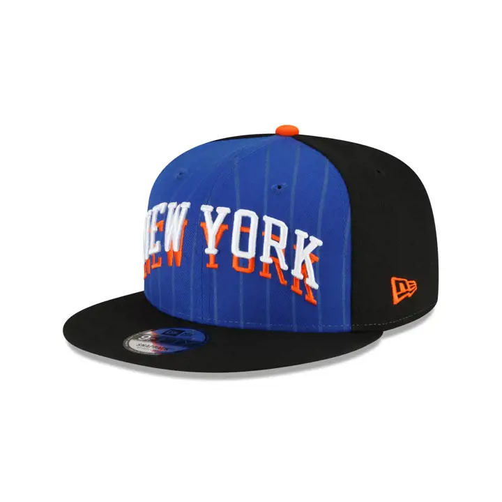 New York Knicks NBA City Edition 2023 9FIFTY BLEU/NOIR/ORANGE