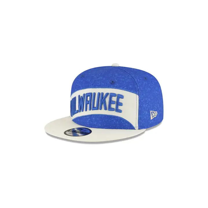 Milwaukee Bucks NBA City Edition 2023 YTH 9FIFTY BLEU/BRUN CLAIR/GR