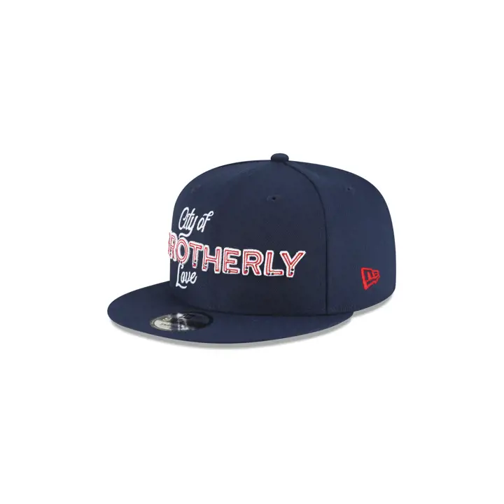 Philadelphia 76ers NBA City Edition 2023 YTH 9FIFTY MARINE/NAVY