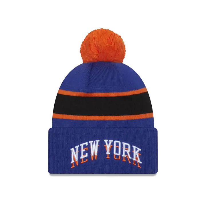 New York Knicks NBA City Edition 2023 Tricot BLEU/NOIR/ORANGE