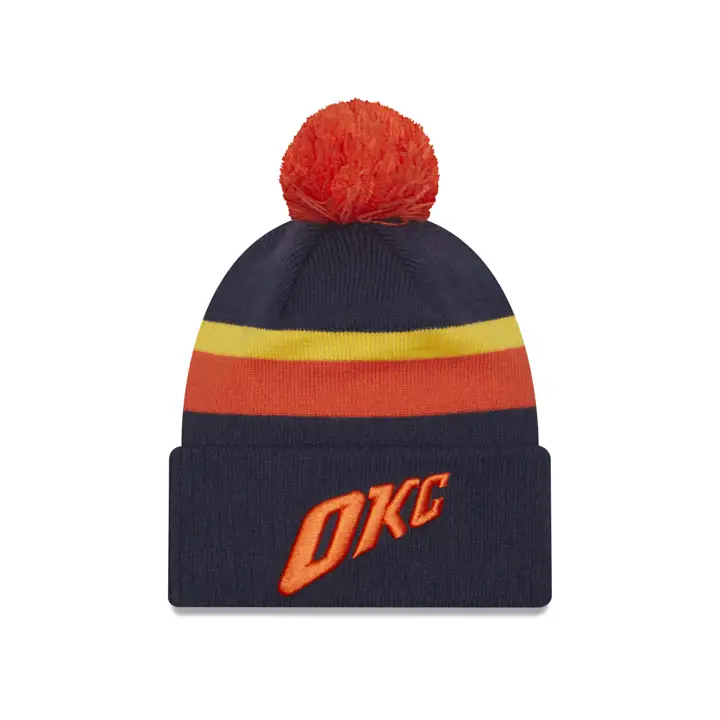 Oklahoma City Thunder NBA City Edition 2023 Tricot BLEU/ORA/JAU