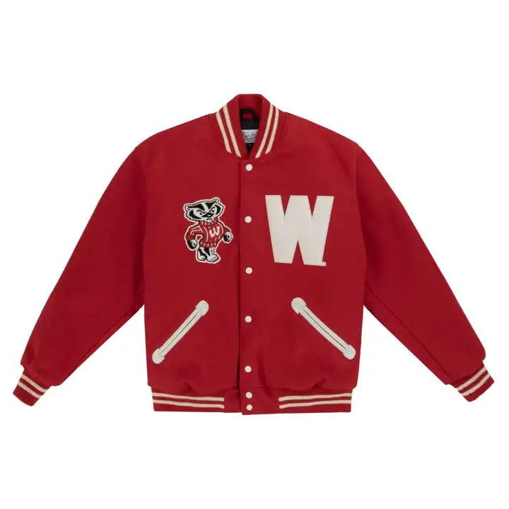 Veste Authentique Université du Wisconsin 1952