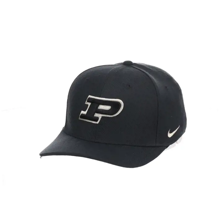 Purdue Boilermakers NCAA Classic Swoosh wht