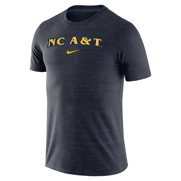 T-shirt Velocity Team Issue NCAA Aggies de la Caroline du Nord A&T 2