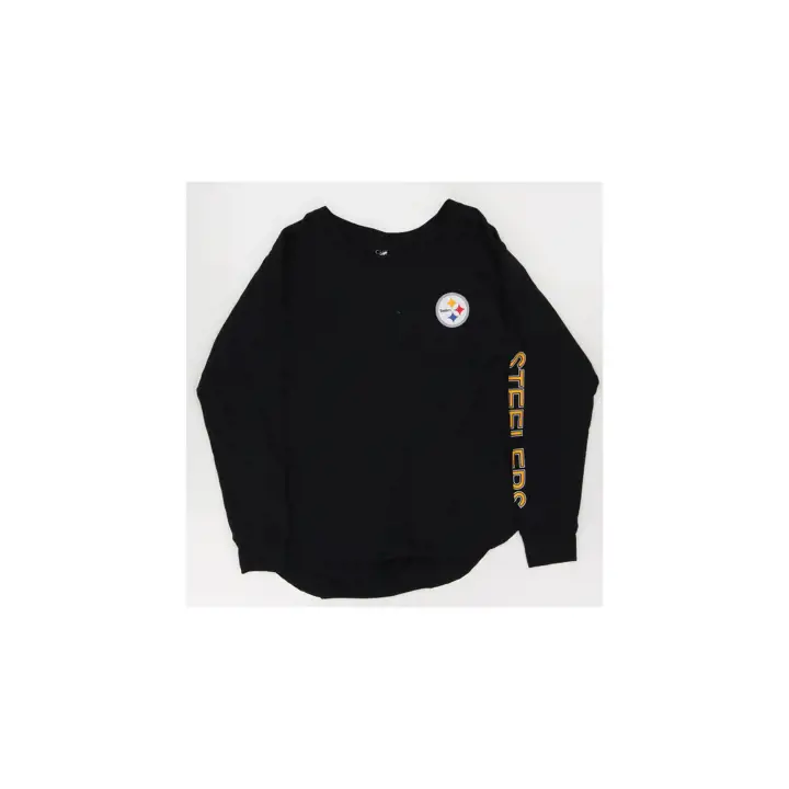 Pittsburgh Steelers NFL Femme Haut Manches Longues Équipe 23 Noir