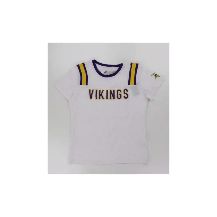 Minnesota Vikings NFL T-shirt Hail Mary Femme 23 blanc