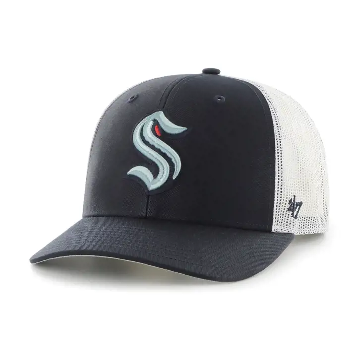 Casquette filet basique Seattle Kraken NHL marine