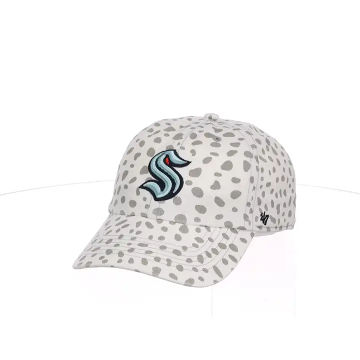 SEATTLE KRAKEN LNH Femme Cheetah Clean Up blc