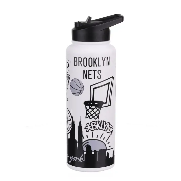 Brooklyn Nets Gobelet désaltérant 34 oz Modèle natif WBA