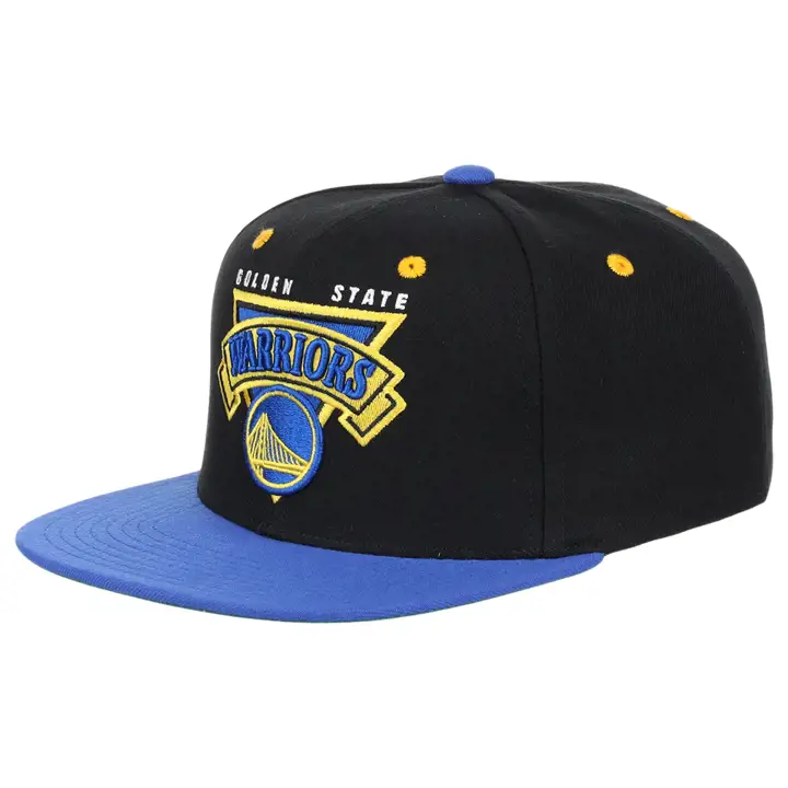 Golden State Warriors NBA Retro Badge Snapback n/b/k