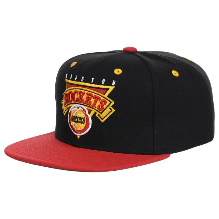Casquette snapback Houston Rockets NBA Retro Badge noir/rouge/vert