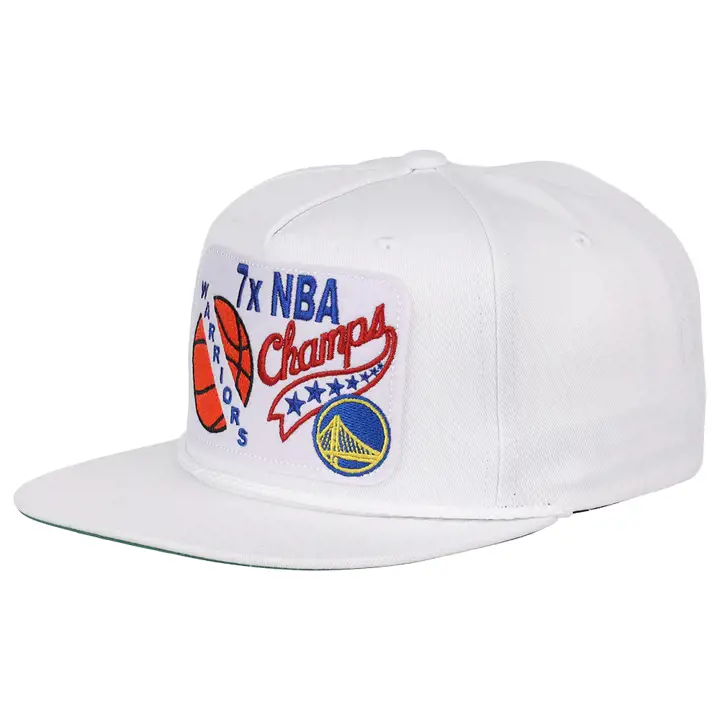 Casquette snapback Golden State Warriors NBA Gametime Champions blanc/blanc