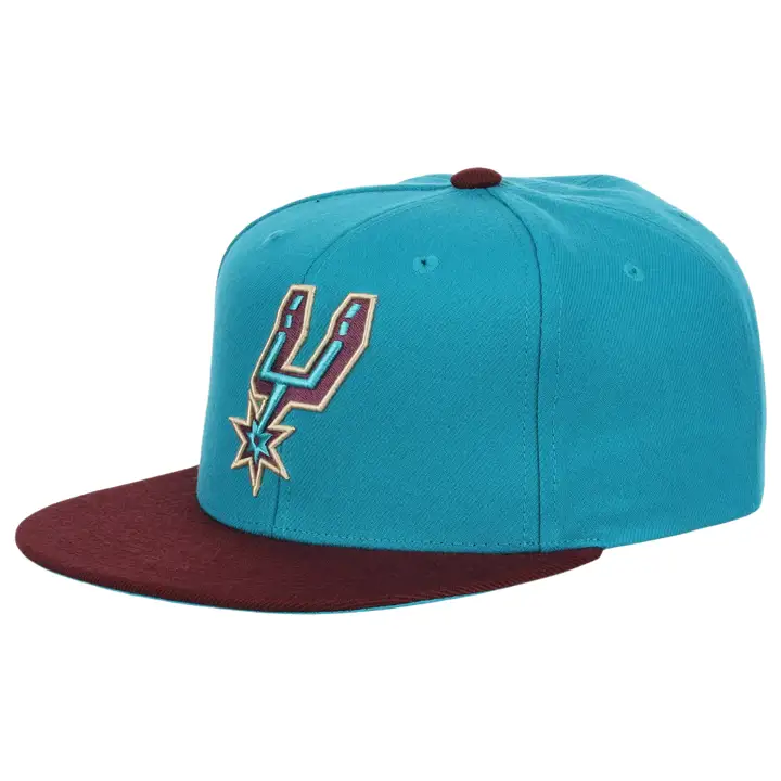 Casquette à visière plate San Antonio Spurs NBA Teal Dreams sarcelle/ mar/ aq
