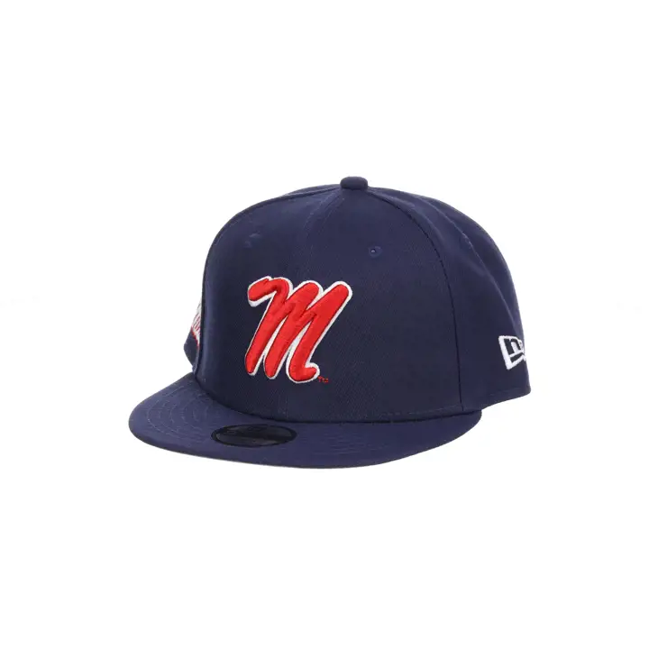 Mississippi Rebels NCAA Yth Core 950 Snap marine