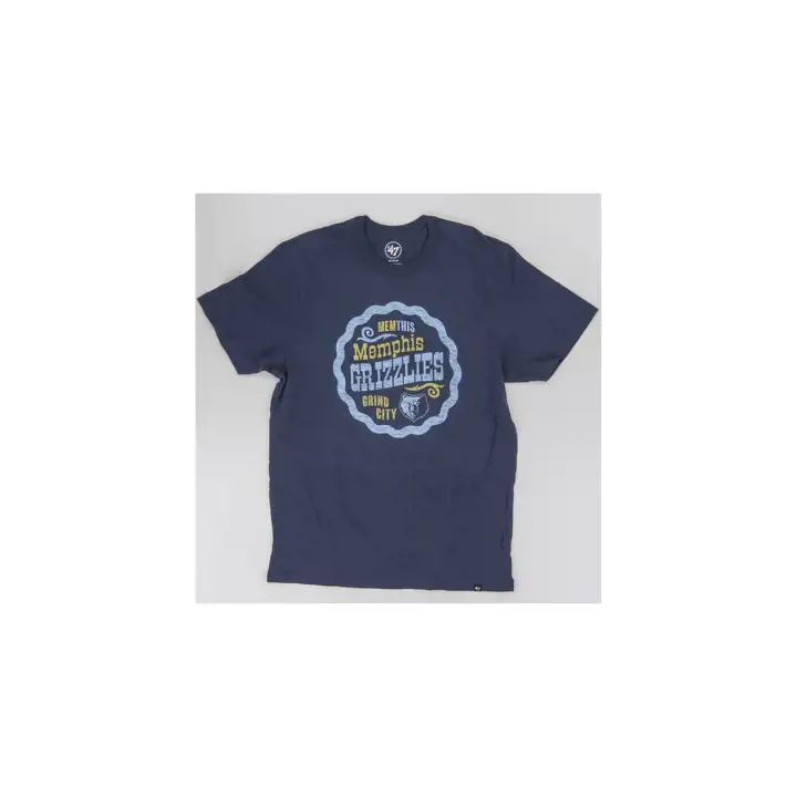 T-shirt régional Franklin des Memphis Grizzlies de la NBA, bleu