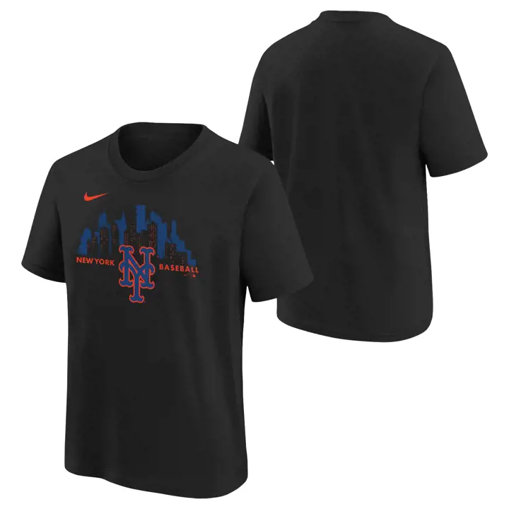 T-shirt Mets MLB Youth Local Pack noir