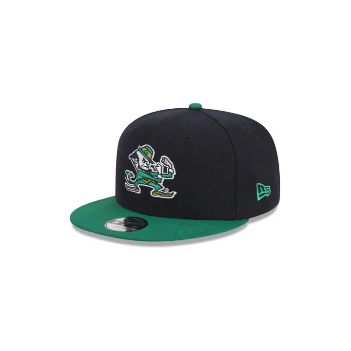 Notre Dame Fighting Irish NCAA Jeunesse 2 tons Casquette Snapback marine