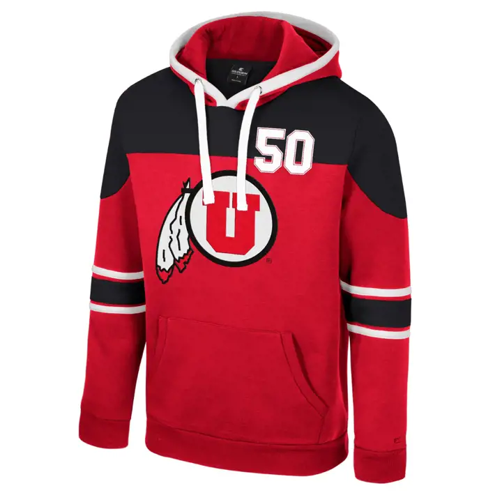 Sweat à capuche non écrit Utah Utes NCAA Futures 23 ROUGE