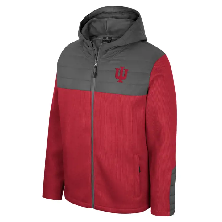 Veste à capuche zippée Indiana Hoosiers NCAA Storm Was Coming 23 C