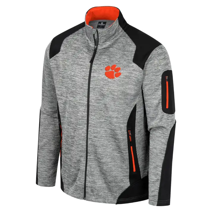Veste FZ Silberman Clemson Tigers NCAA 23 GRY