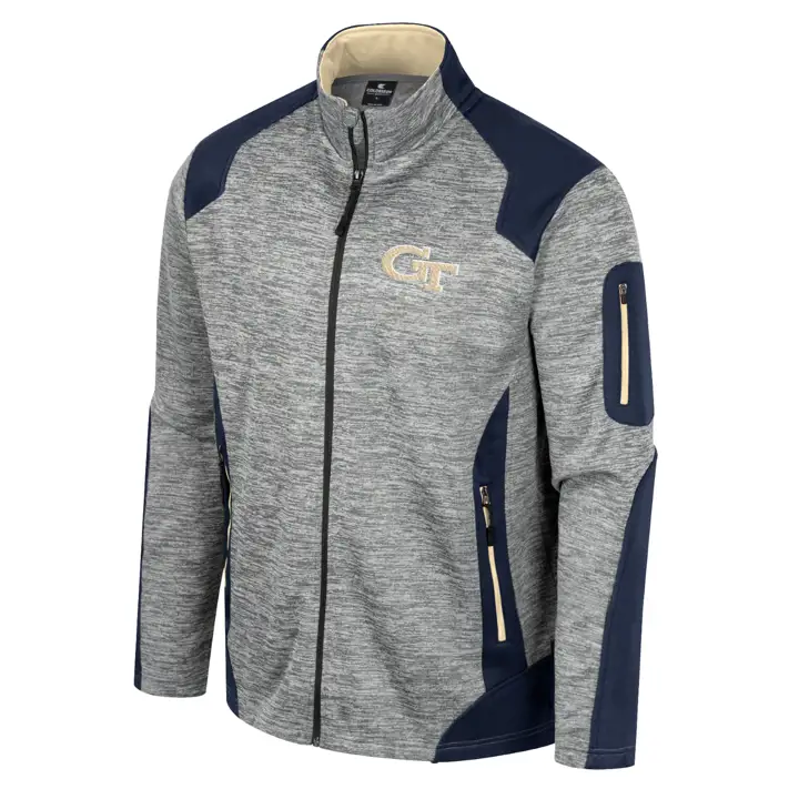 Veste Georgia Tech Yellow Jackets NCAA Silberman FZ 23 GRY