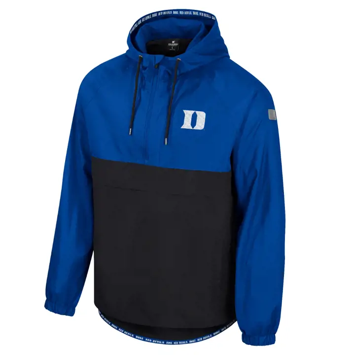 Veste Duke Blue Devils NCAA T1000 demi-zip 23 RBL