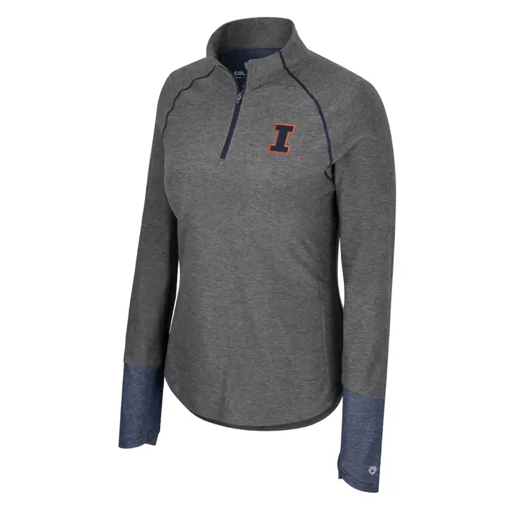 Illinois Fighting Illini NCAA Femme Morningside 1/4 Zip 23