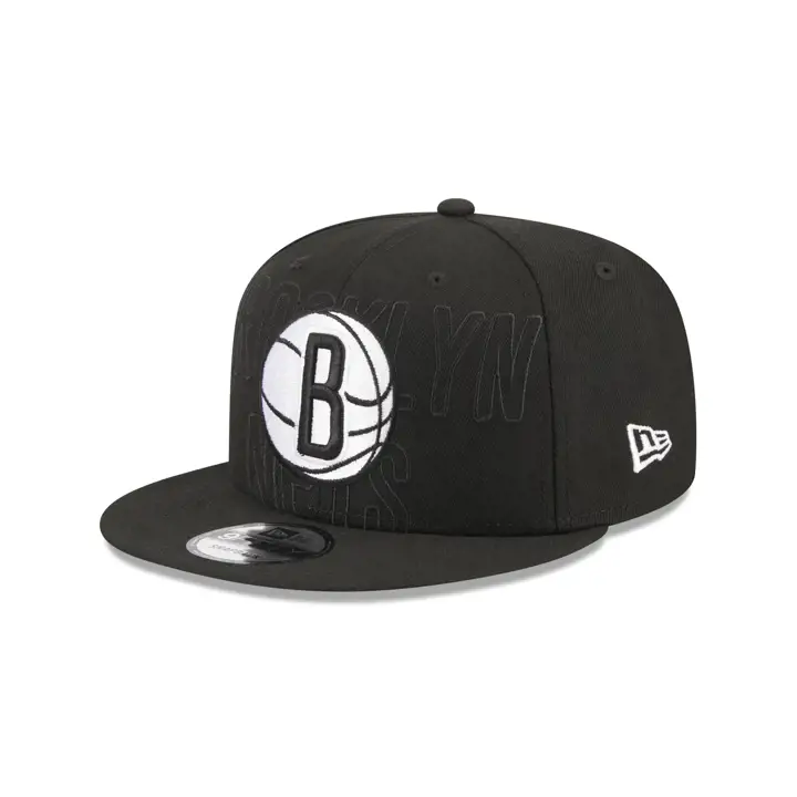 Brooklyn Nets NBA Draft 2023 9FIFTY noir/noir/gris