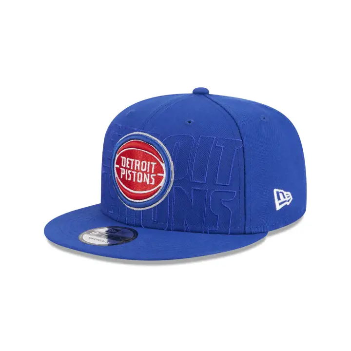 Casquette 9FIFTY bleue/bleue/grise Detroit Pistons NBA Draft 2023