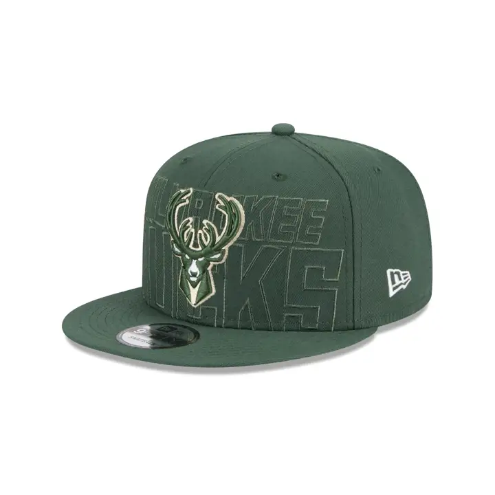 Milwaukee Bucks NBA Draft 2023 9FIFTY vfoncé/ vfoncé/ gris