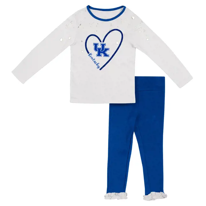 Ensemble Kentucky Wildcats NCAA pour tout-petites filles Onstate 23 RBL
