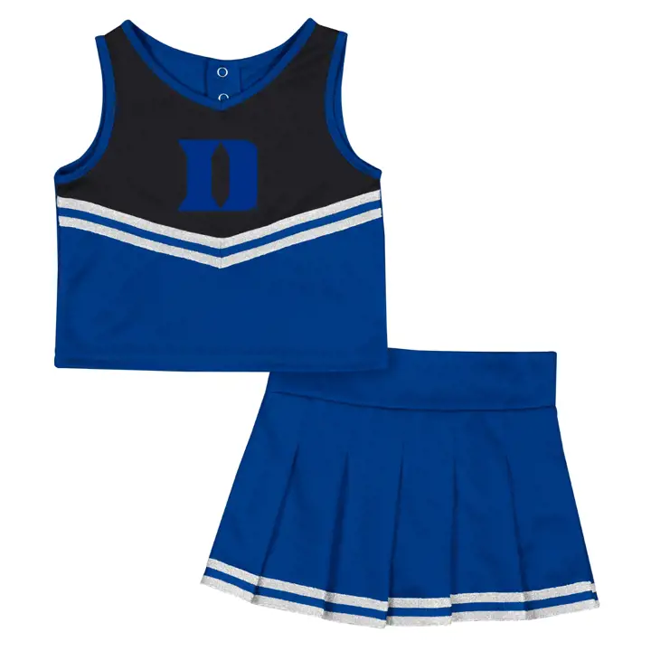 Ensemble de pom-pom girl Duke Blue Devils NCAA pour jeunes filles RBL