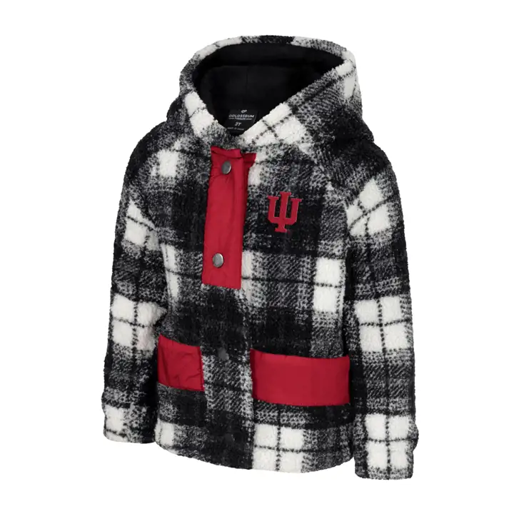 Indiana Hoosiers NCAA Tout-petites Filles Sherpa École Préparatoire NOI
