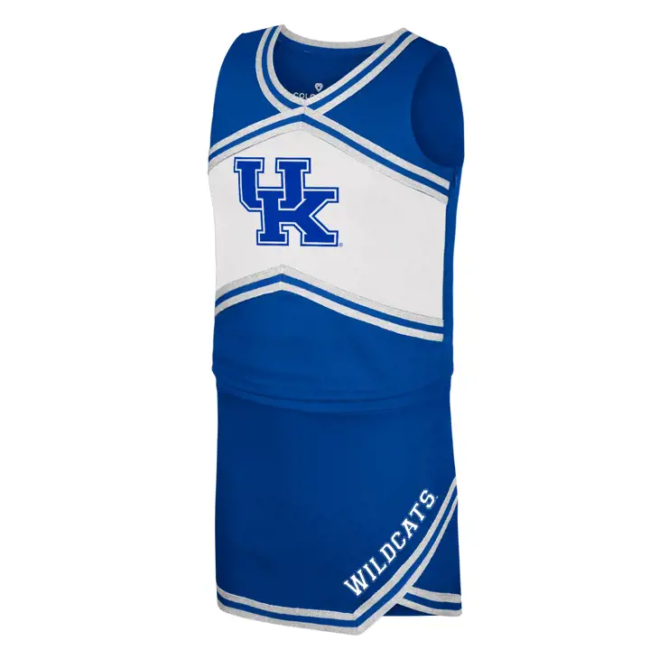 Ensemble de pom-pom girl NCAA Kentucky Wildcats pour jeunes filles 23 RBL