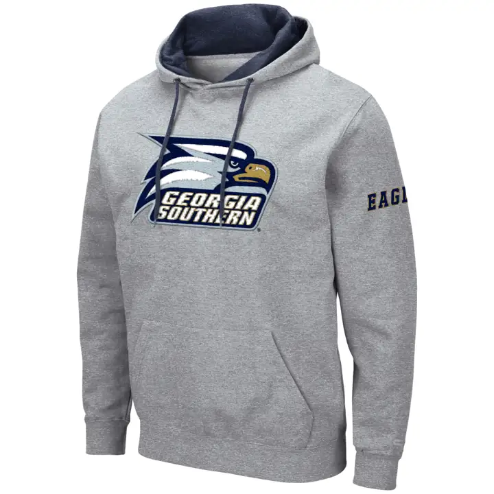Georgia Southern Eagles 2F NCAA Big Logo Hoodie gry