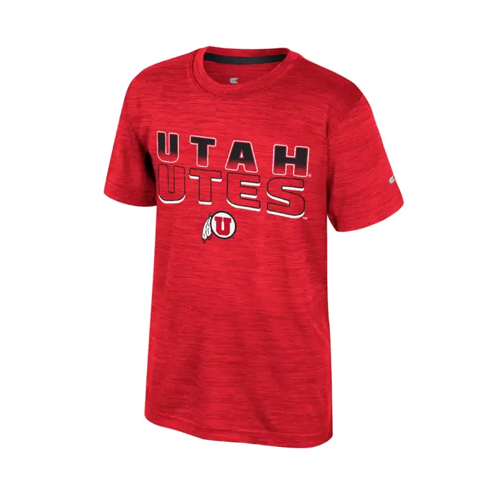 T-shirt enfant Utah Utes NCAA Creative Control 23 ROUGE