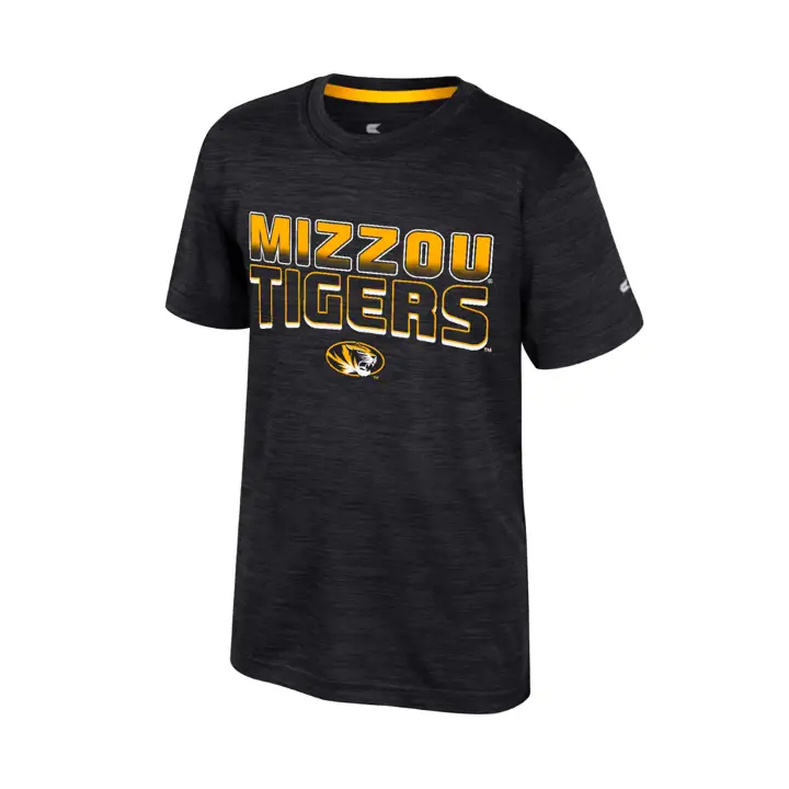 T-shirt Missouri Tigers NCAA Youth Creative Control 23 NOIR