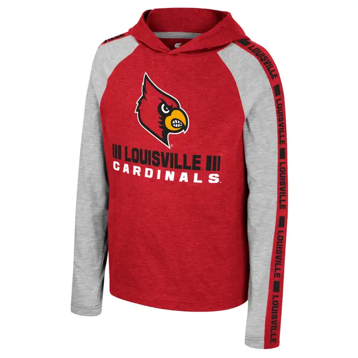 T-shirt manches longues Louisville Cardinals NCAA Youth Ned 23 ROUGE